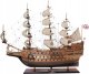 Ekskluzywny model żaglowca Sovereign of the Seas SOS80R z rozwiniętymi żaglami 2