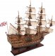 Ekskluzywny model żaglowca Sovereign of the Seas SOS80R z rozwiniętymi żaglami 8