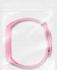 OEM Pasek silikonowy do XIAOMI Mi Band 5 / 6 / 7 różowy (37) 3