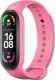 OEM Pasek silikonowy do XIAOMI Mi Band 5 / 6 / 7 różowy (37) 4