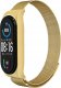 OEM Pasek metalowy METAL do XIAOMI Mi Band 7 złoty (03) 2