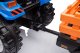 Lean Cars Traktor Na Akumulator Z Przyczepą Hercules Niebieski 24V 2