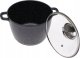 GARNEK Ceramiczny Marmurowy KOCIOŁEK Głęboki Wysoki 10l 28cm 4009 1