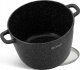 GARNEK Ceramiczny Marmurowy KOCIOŁEK Głęboki Wysoki 6,2l 24cm 8131 5
