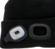 Trizand Czapka zimowa z latarką- czarna Trizand 22663 6