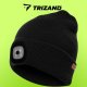 Trizand Czapka zimowa z latarką- czarna Trizand 22663 8