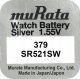 Renata Bateria srebrowa mini Murata 379 / SR521SW / SR63  1 sztuka 2