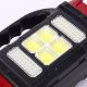 Latarka Przenośna lampa latarka solarna HB-1678 powerbank dwustronna 38W Przenośna lampa latarka solarna HB-1678 powerbank dwustronna 38W 1