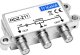 System przekazu sygnału AV Telkom-Telmor RDZ-211 Dwukrotny zewnętrzny rozgałęźnik RF 5-862 MHz 4,0 dB F Poziom Outdoor TELKOM TELMOR 1