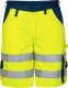 Memorysolution F.ENGEL 6501-770 EN 20471 Shorts Str.: 80 Farve: Gul/Marine 1