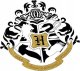 Herding Harry Potter Hogwarts Sengetøj med guldprint - 100 procent bomuld 1