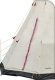 Namiot turystyczny Redcliffs Namiot tipi 250x250x240cm beżowy Redcliffs 2
