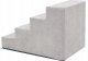 Hobbydog Schody dla psa Savoy popielate 3