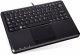 Klawiatura Perixx Perixx PERIBOARD-510 H PLUS UK, mini USB keyboard, touchpad, hub, black 4