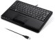 Klawiatura Perixx Perixx PERIBOARD-510 H PLUS UK, mini USB keyboard, touchpad, hub, black 7