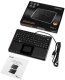 Klawiatura Perixx Perixx PERIBOARD-510 H PLUS UK, mini USB keyboard, touchpad, hub, black 8