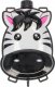 Mega Creative PISTOLET NA WODE ZEBRA PLECAK 30X29X6 MC WB 48 1