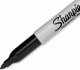 Sharpie Marker Cienka okrągła końcówka czarny 2 sztuki w blistrze 5