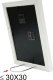 Ramka Deknudt S66KF1 P1 30x45 Wood white w. Passepartout 6