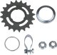 Stars Circle Koło tylne aluminiowe stożkowe z piastą samohamowną Velosteel - 26" Uniwersalny 1
