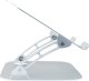 Schwaiger Schwaiger Laptopständer bis 20" Max.20KG faltbar Alu silber 1