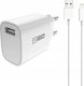 Ładowarka 2GO 2GO Ladegerät 10,5W 1x USB-A inkl. Lightning Kabel - weiß 1