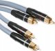 Melodika Melodika MD2R120G Kabel 2xRCA - 2x RCA Gunmetal - 12m 2