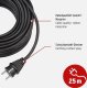 Brennenstuhl Brennenstuhl Verlängerungskabel  25m Kabel schwarz IP44 3