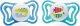 Chicco 156436 SMOCZEK PHYSIO LIGHT SILIKON 16-36M 2SZT NIEBIESKI 1