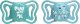 Chicco 156436 SMOCZEK PHYSIO LIGHT SILIKON 16-36M 2SZT NIEBIESKI 4
