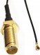 Kabel RF Connectors Pigtail MHF4 IPX IPEX - SMA gniazdo 0,81mm 10cm 1
