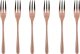 Sambonet Sambonet Taste cake fork set 6 pcs  copper 1