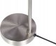 Lampa stołowa Beliani Lampa stołowa metalowa srebrna RAMIS 4