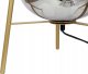 Lampa stołowa Beliani Lampa stołowa metalowa złota MENA 5