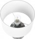 Beliani Lampa stołowa ceramiczna szara ESPERANCE 2