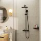 Hansgrohe Vernis Blend Komplet prysznicowy 200 1jet EcoSmart z baterią termostatyczną, czarny mat 2
