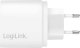 Ładowarka LogiLink Logilink USB-Steckdosenadapter, 1x USB-C Port (PD), 20 W 2
