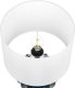 Beliani Lampa stołowa ceramiczna niebieska NERIS 5