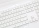 Ducky Ducky PBT Double-Shot Keycap Set, DE Layout - weiß 1
