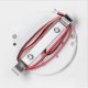 Oprawa schodowa Orno DRACO LED NEW 1,5W, oprawa schodowa podtynkowa, 12VDC, 30lm, 4000K, biała, innowacyjny sposób montażu 6