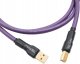 Melodika MDUAB60 Purple Kabel USB 2.0 typu A-B m.in. do DAC / urządzeń medycznych / ploterów - 6m 2