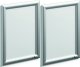 Durable DURABLE Klapprahmen Aluminium A4 silber 6