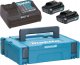 Zestaw elektronarzędzi Makita MAKITA ZESTAW ZASILAJĄCY 12V 2x1,5Ah (BL1016x2+DC10SB) MAKPAC 2