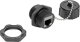 Adapter USB Eaton Eaton Tripp Lite Series RJ45 Bulkhead Coupler for Cat5/Cat6, Female to Female, Shielded, Industrial, Dust Cap - IP68, TAA - Modularer Einschub (Kopplung) - Aussenbereich - CAT 6 - RJ-45 - Schwarz - TAA-konform 1