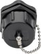 Adapter USB Eaton Eaton Tripp Lite Series RJ45 Bulkhead Coupler for Cat5/Cat6, Female to Female, Shielded, Industrial, Dust Cap - IP68, TAA - Modularer Einschub (Kopplung) - Aussenbereich - CAT 6 - RJ-45 - Schwarz - TAA-konform 2