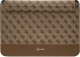 Etui Guess Guess Sleeve GUCS14PS4SGW 14" brązowy/ brown 4G Stripe Metal Logo 1