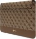 Etui Guess Guess Sleeve GUCS14PS4SGW 14" brązowy/ brown 4G Stripe Metal Logo 2