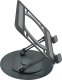 Vision VISION Laptop-Halterung - LEBENSLANGE GARANTIE - drehbarer Laptop-Stander - hebt den Laptop um bis zu 150 mm uber den Schreibtisch - geeignet fur Laptops jeder Grosse - Platzieren Sie den Laptop in jedem Winkel - eloxierte CNC-Aluminiumlegierungsk 4