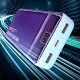 Powerbank Wekome WEKOME WP-351 Vanguard Series - Power bank 20000 mAh PD 20W + QC 22.5W (Fioletowy / Przezroczysty) 5