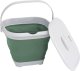 Outwell Wiadro Outwell Collaps Bucket Square w/lid - shadow green Uniwersalny 2